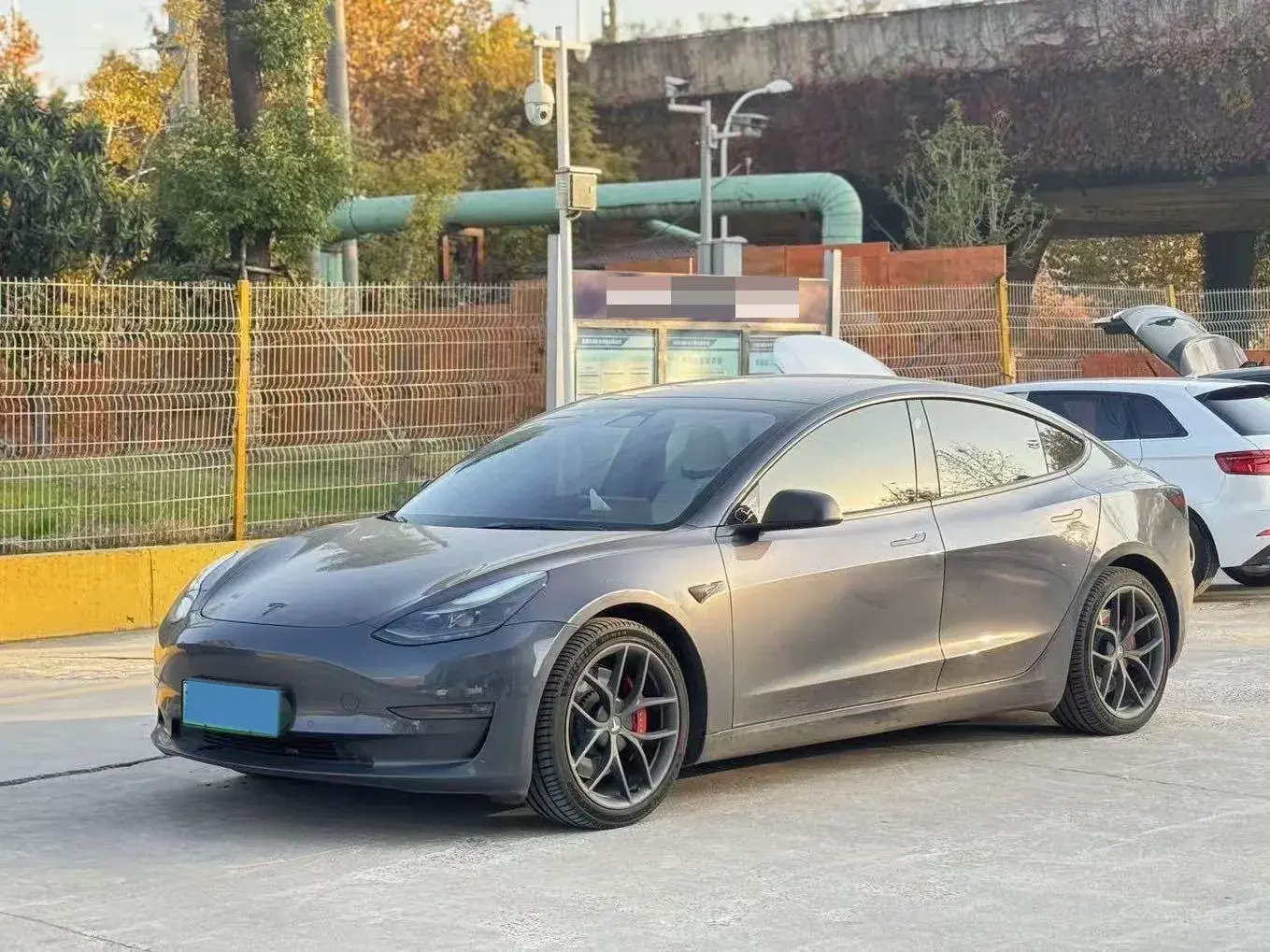 2021 TESLA MODEL view 1