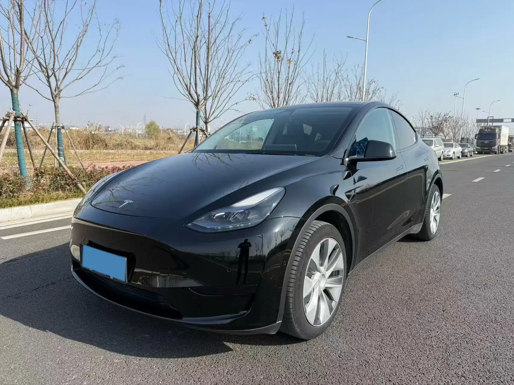 2022 TESLA MODEL view 1