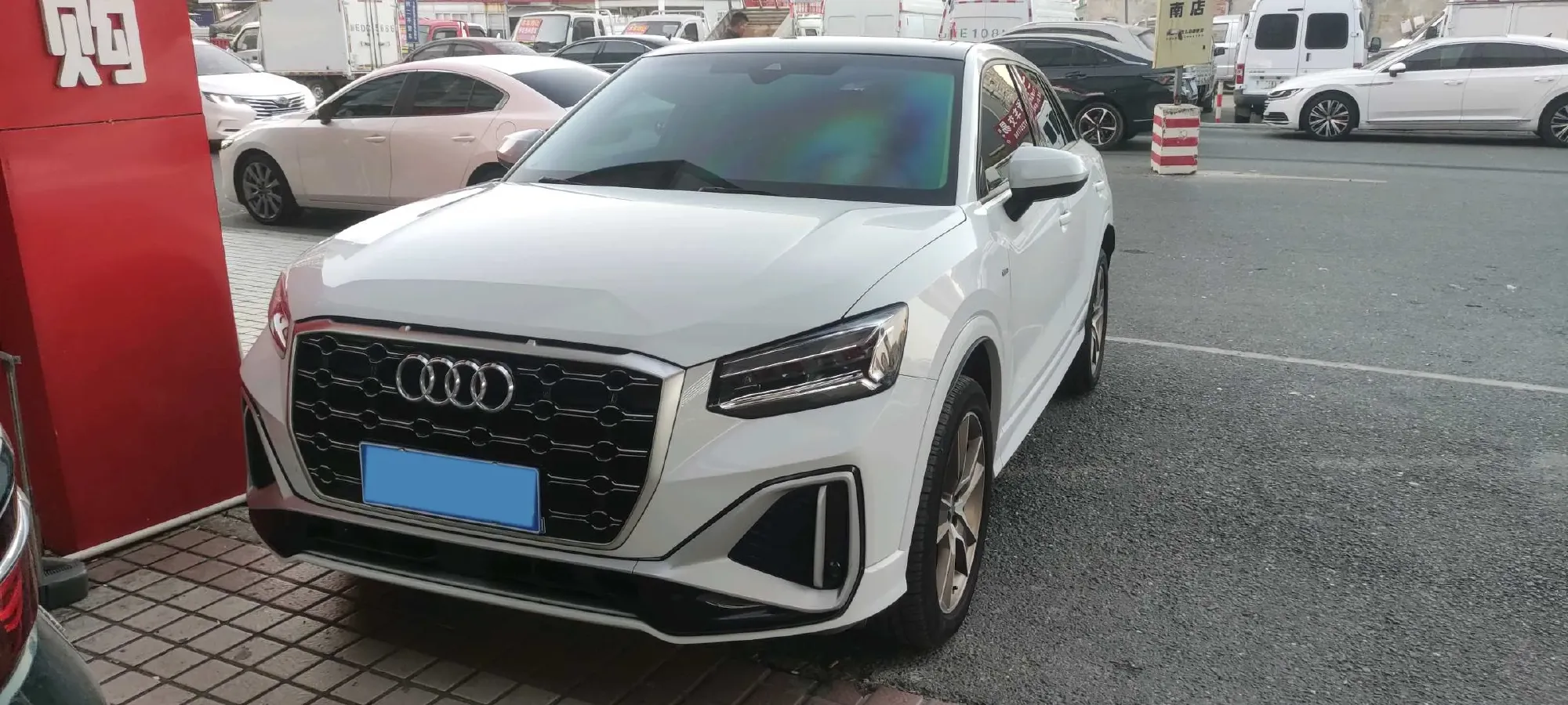 2021 Audi Q2L 1.4T 150HP L4 7DCT,autocango,china used car exporter,china ev exporter,chinese used car exporter,chinese used ev exporter