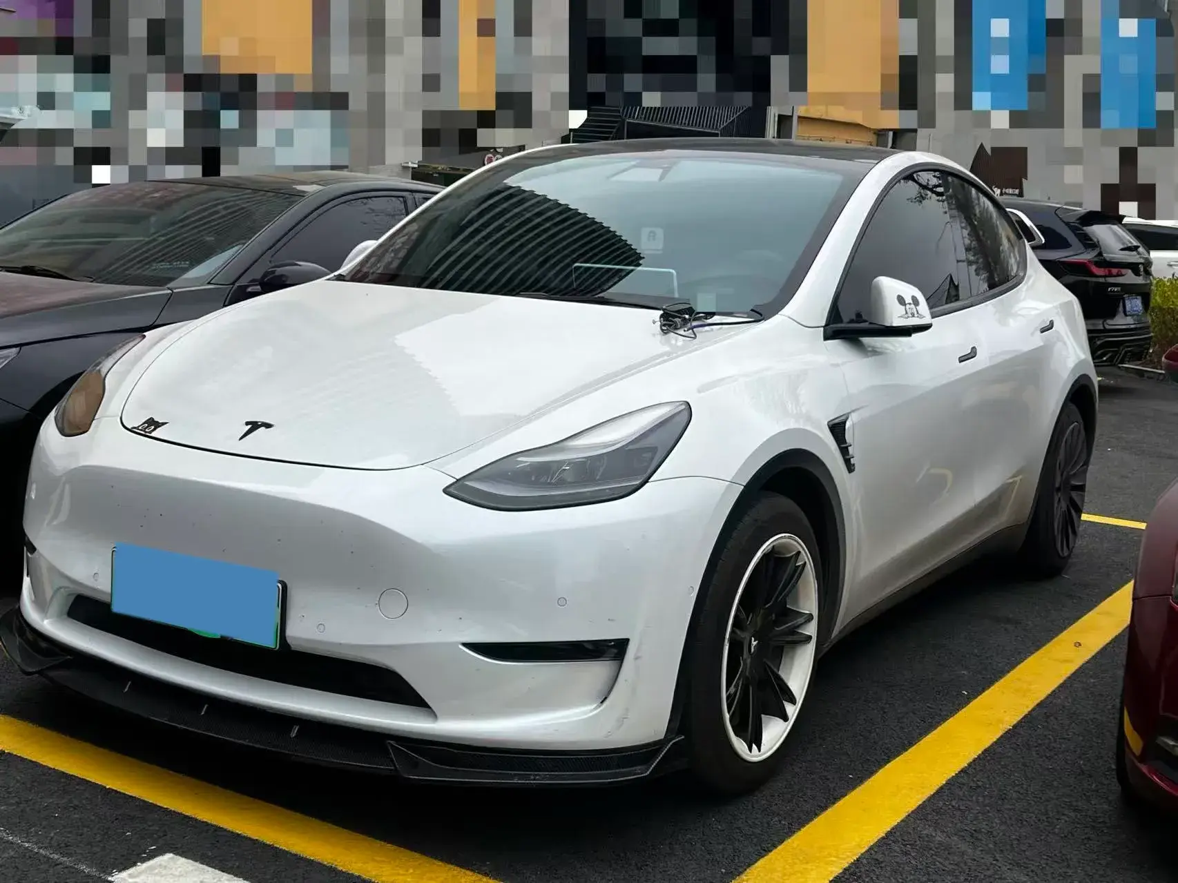 2021 TESLA MODEL view 1
