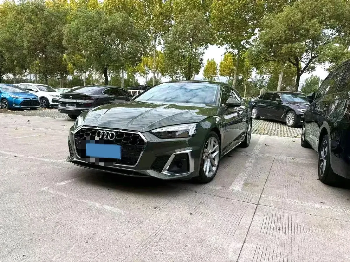 2024 Audi A5 2.0T 204HP L4 7DCT,autocango,china used car exporter,china ev exporter,chinese used car exporter,chinese used ev exporter