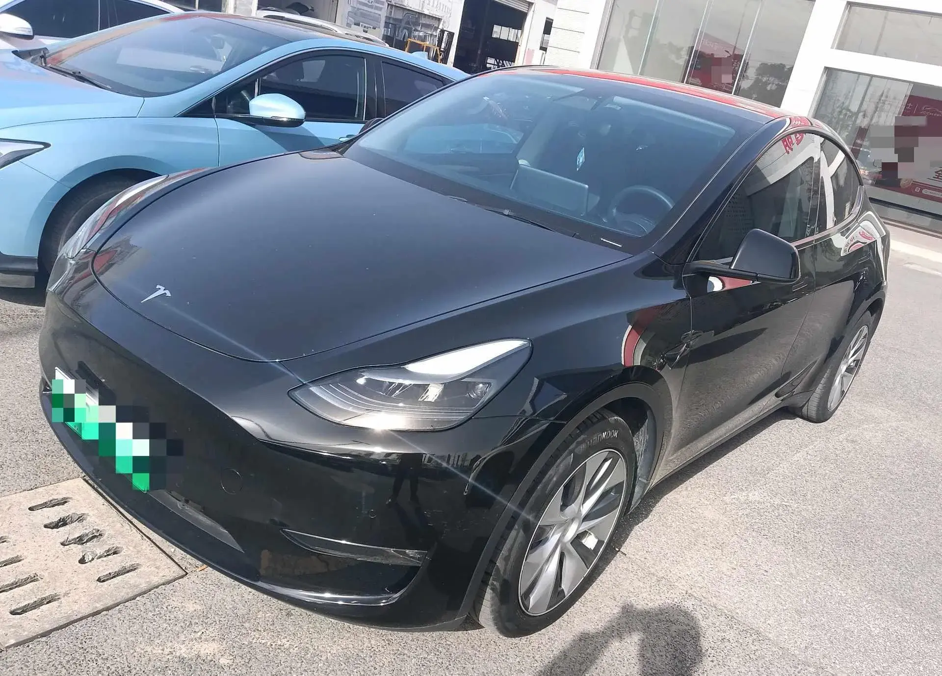 2021 TESLA MODEL view 1