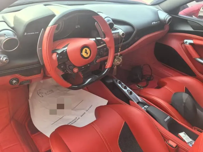 2019 Ferrari F8 3.9T 720HP V8 7DCT,autocango,china used car exporter,china ev exporter,chinese used car exporter,chinese used ev exporter