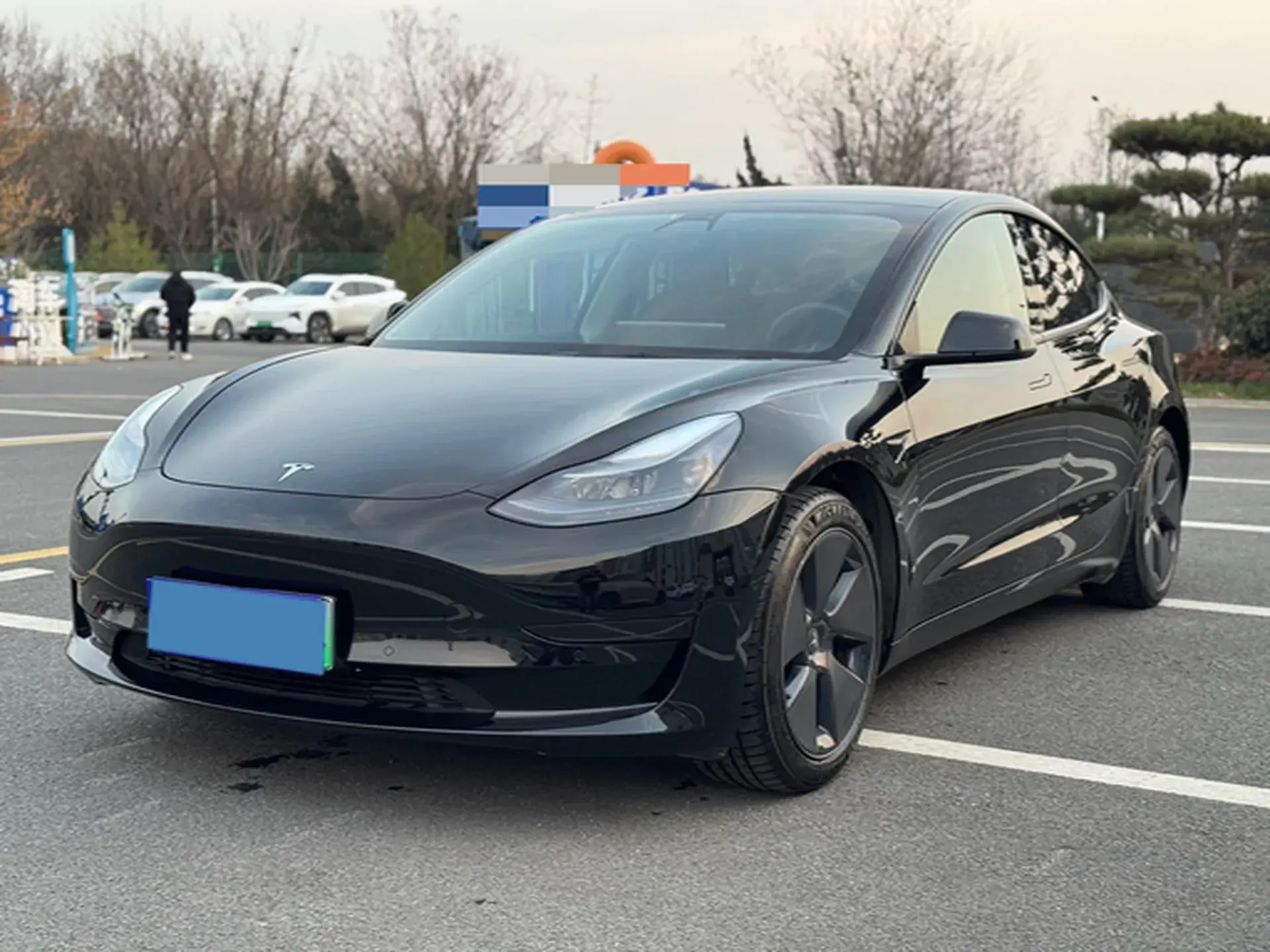2021 TESLA MODEL view 1