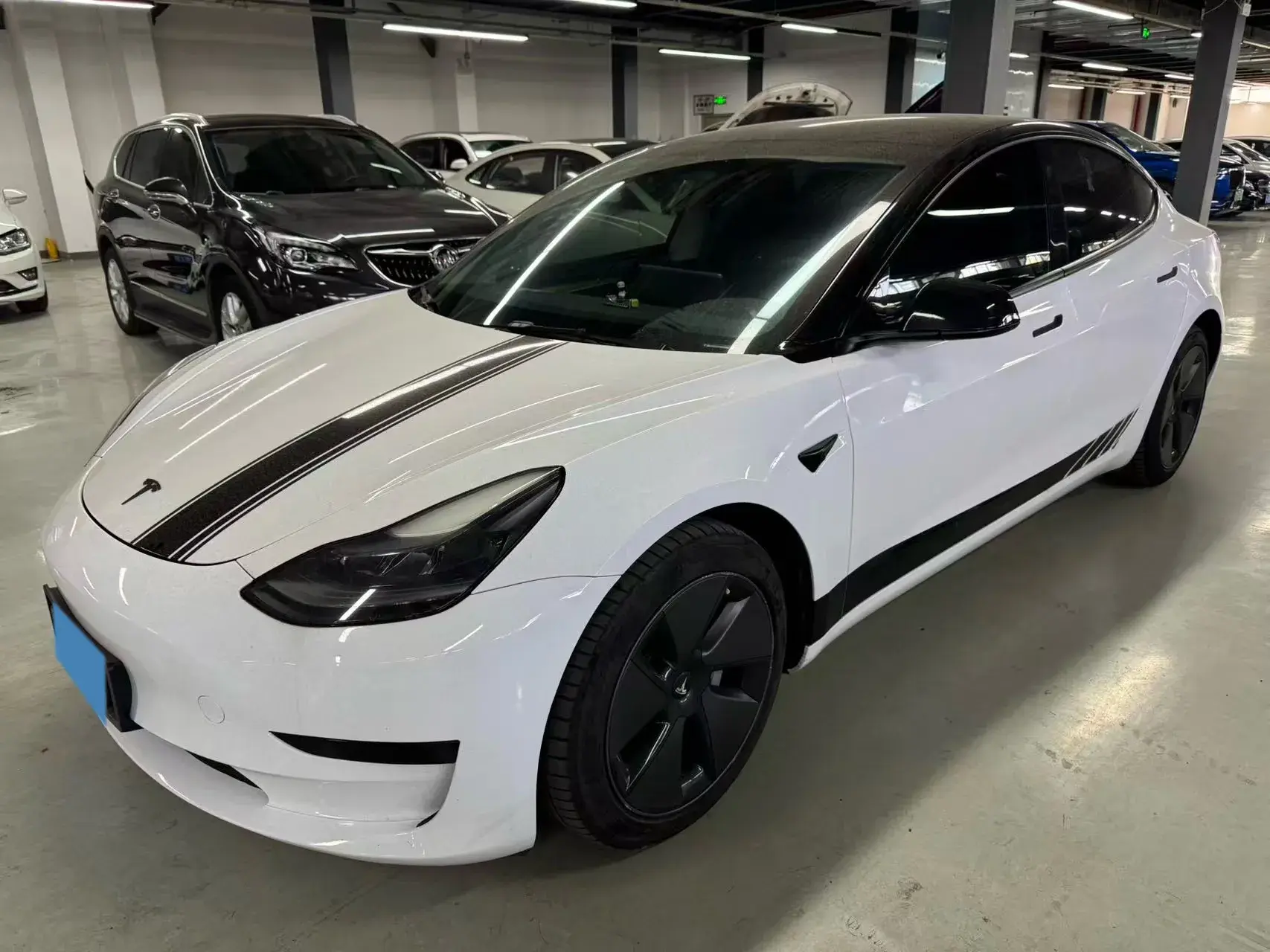 2021 TESLA MODEL view 1