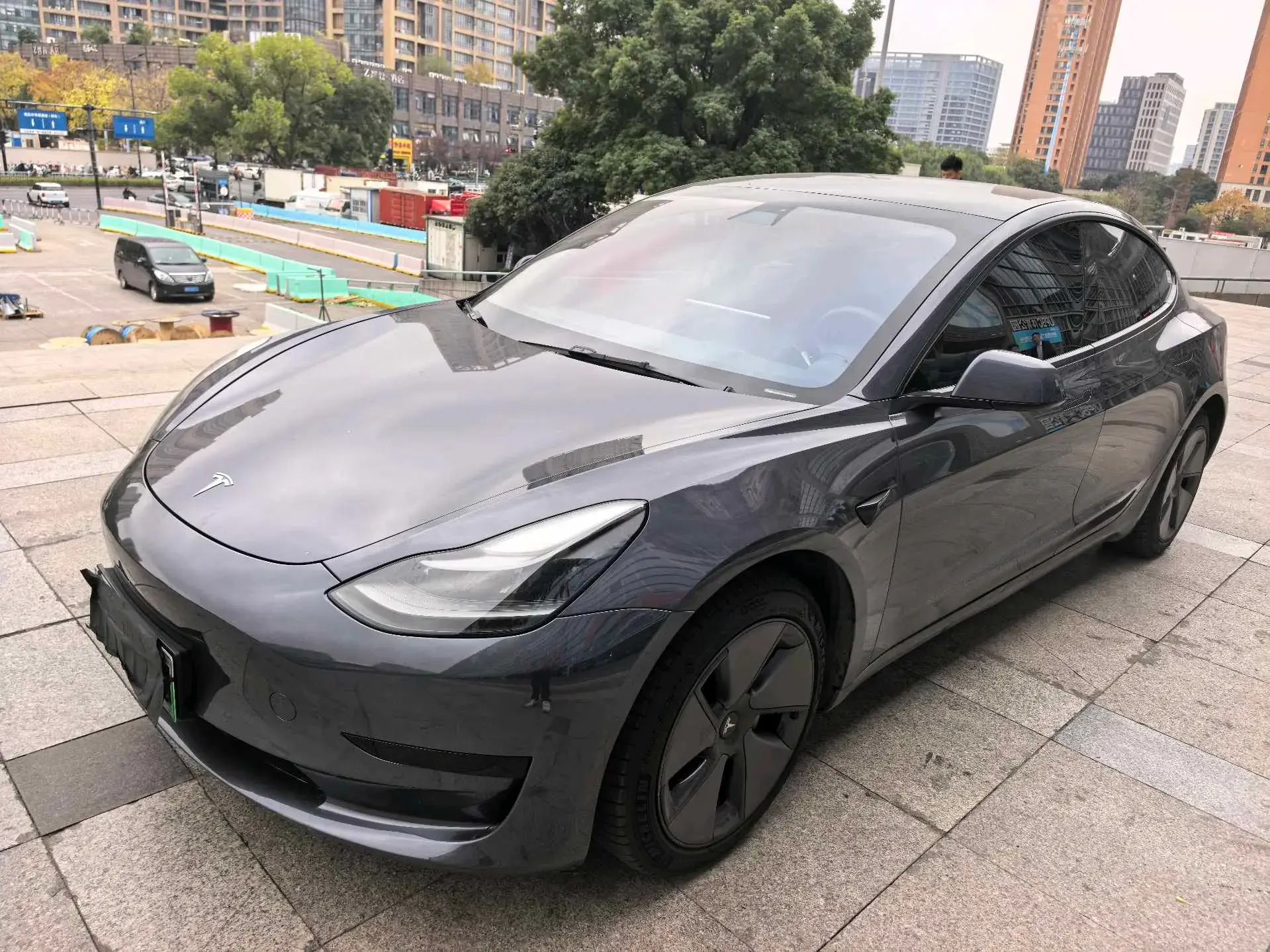 2021 TESLA MODEL view 1