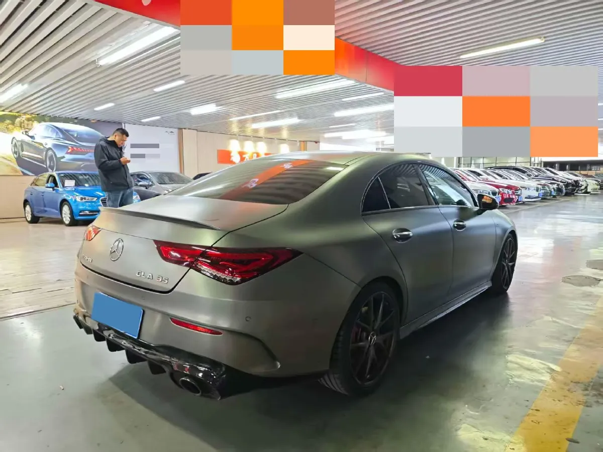 2021 Mercedes-Benz CLA AMG 2.0T 306HP L4 7DCT,autocango,china used car exporter,china ev exporter,chinese used car exporter,chinese used ev exporter