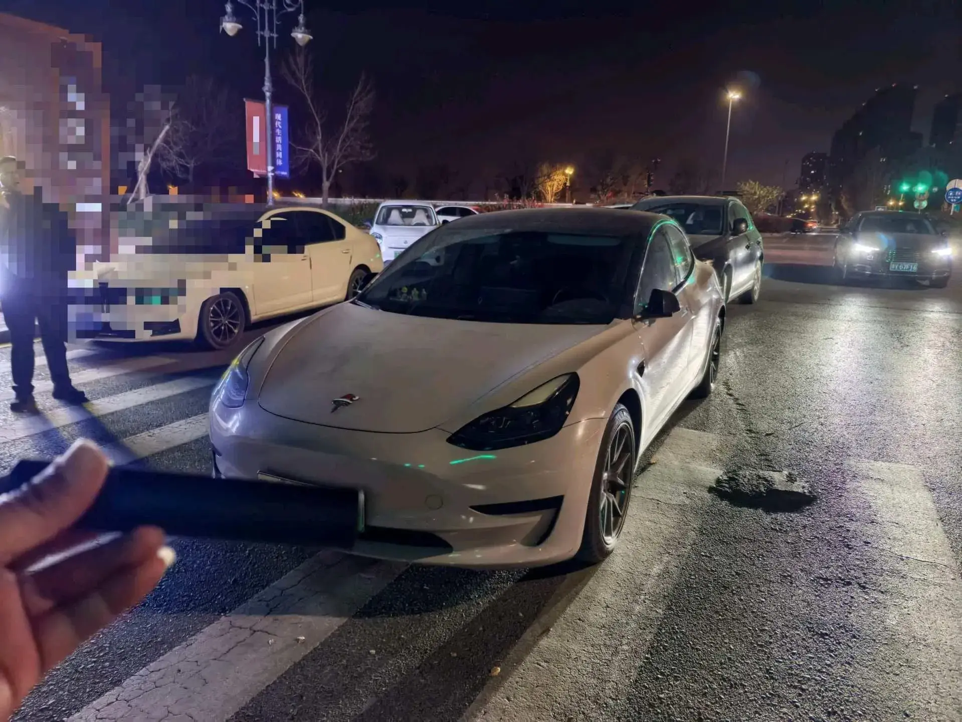 2022 TESLA MODEL view 1