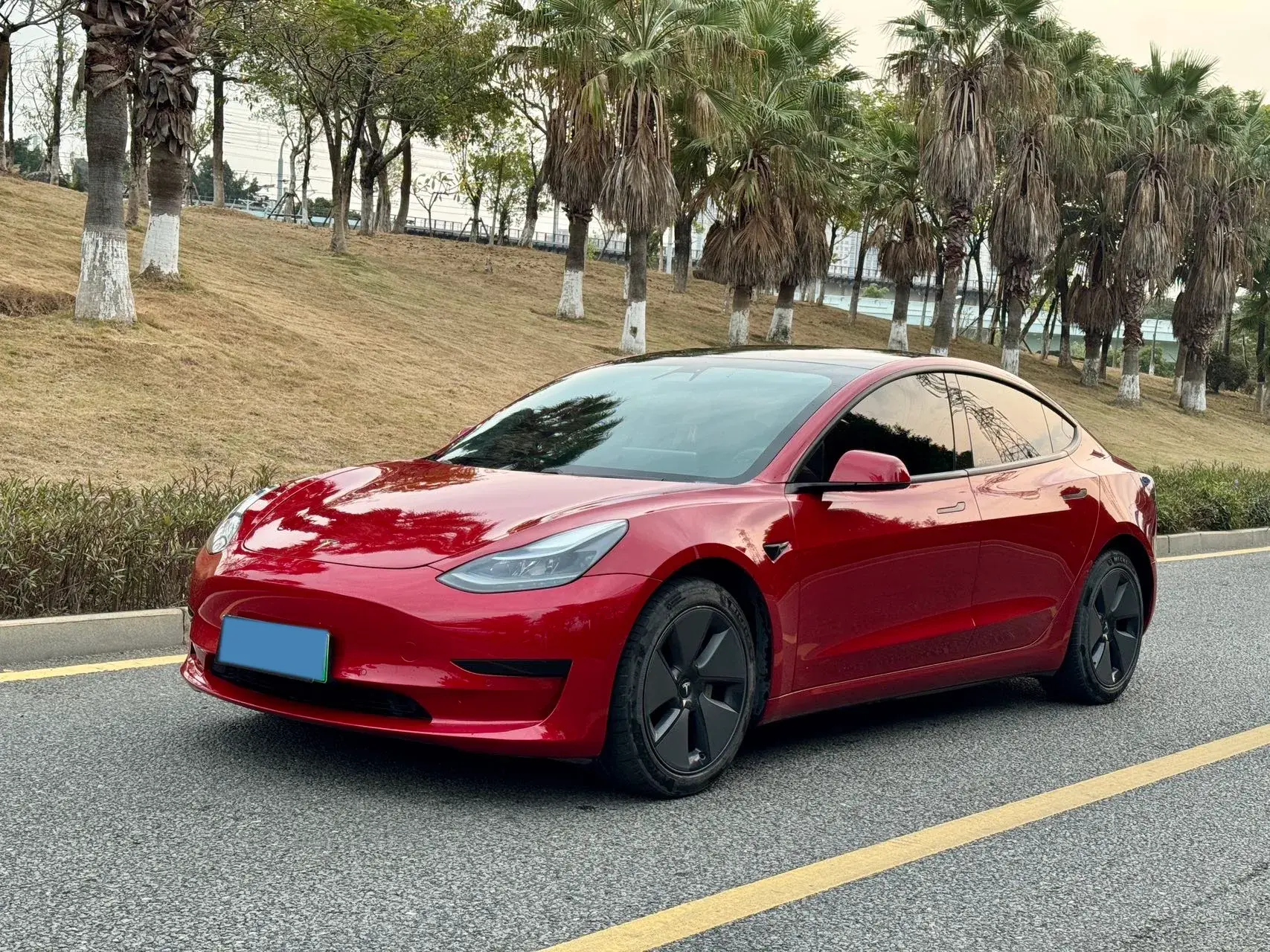 2020 TESLA MODEL view 1