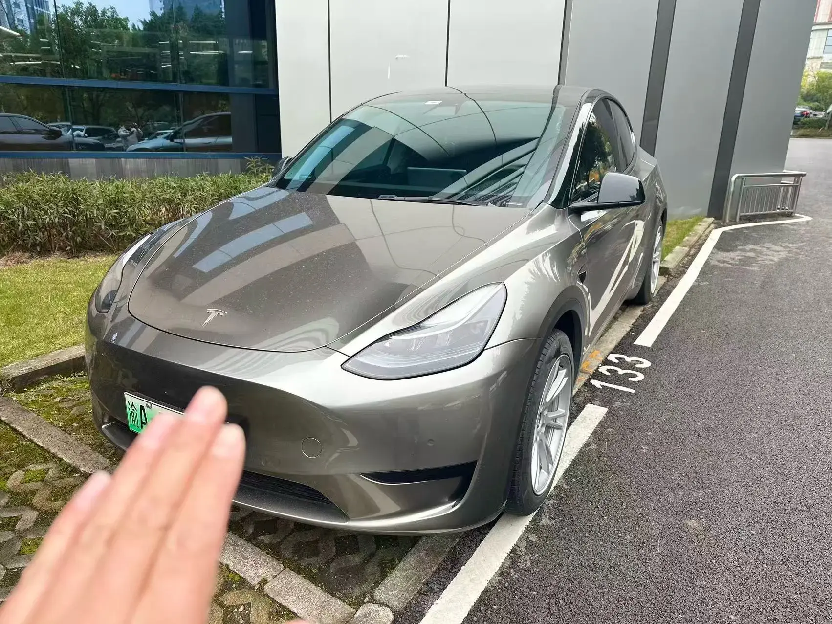 2022 TESLA MODEL view 1