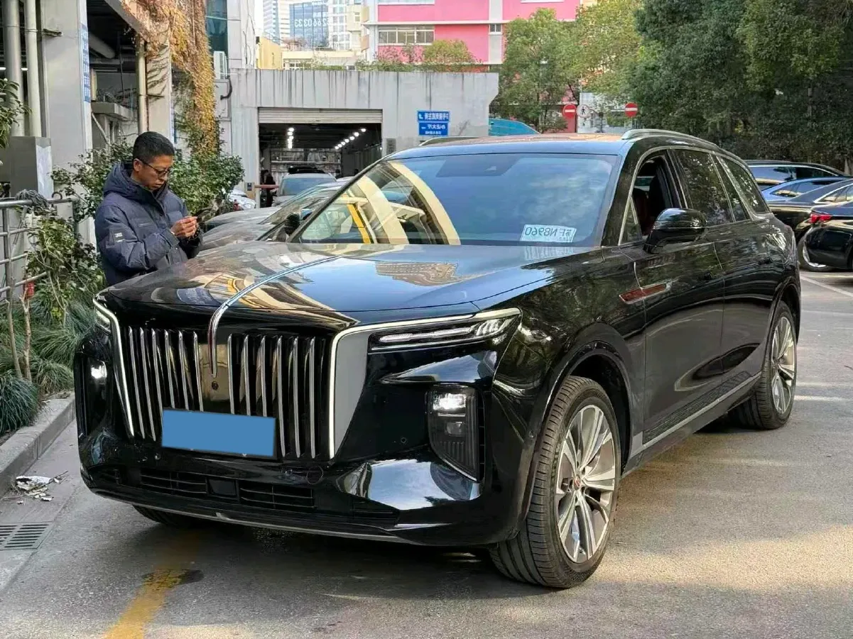 2021 HongQi E-HS9 BEV 84KWH,autocango,china used car exporter,china ev exporter,chinese used car exporter,chinese used ev exporter