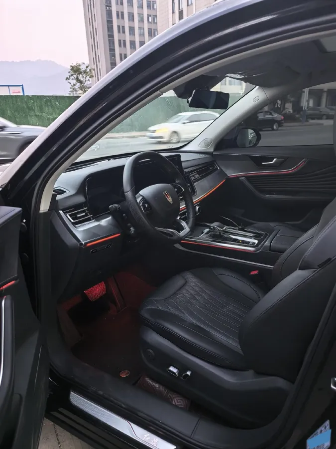 2023 HongQi HS5 2.0T 252HP L4 8AT,autocango,china used car exporter,china ev exporter,chinese used car exporter,chinese used ev exporter