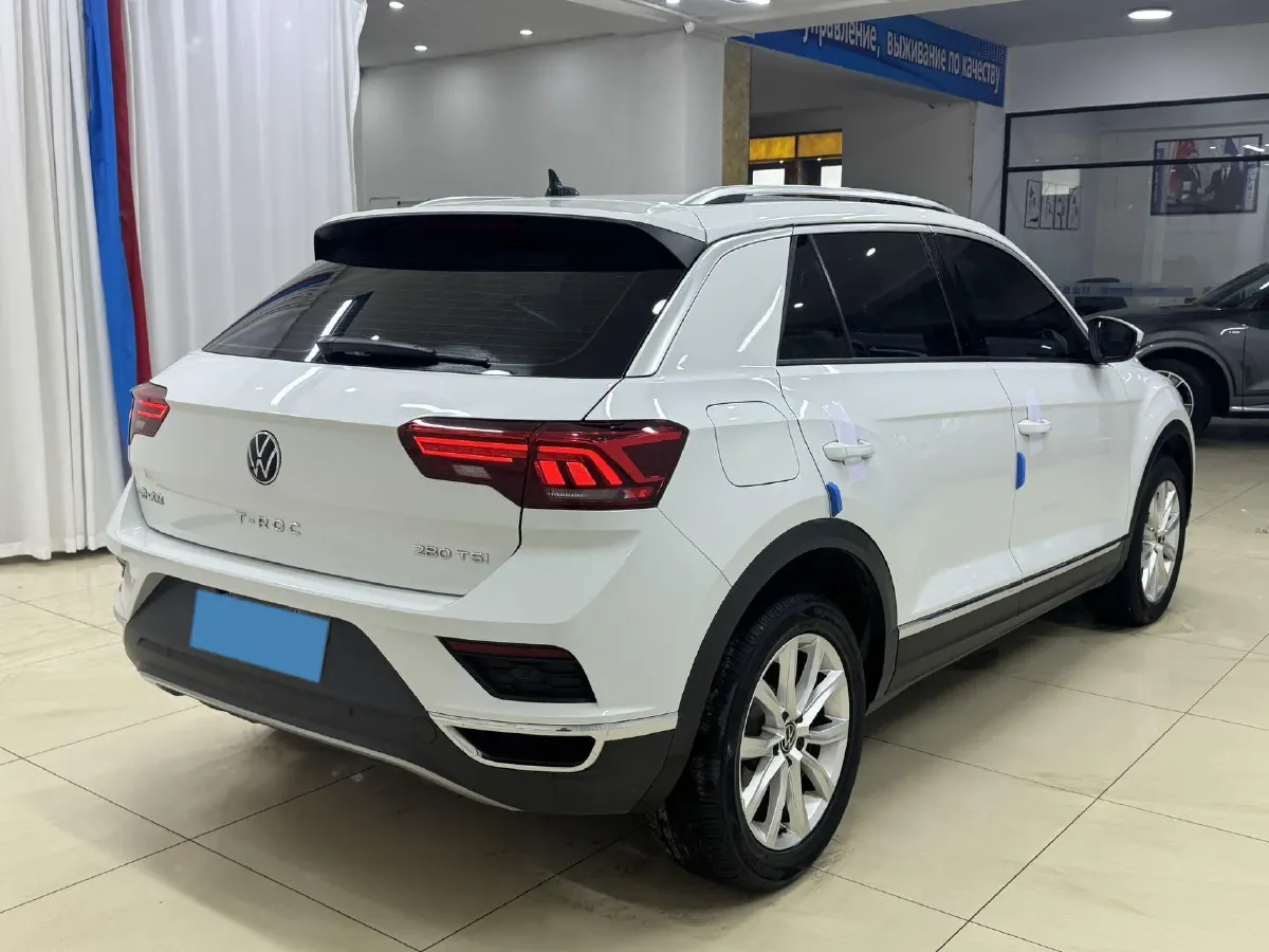 2022 Volkswagen T-Roc 1.4T 150HP L4 7DCT,autocango,china used car exporter,china ev exporter,chinese used car exporter,chinese used ev exporter