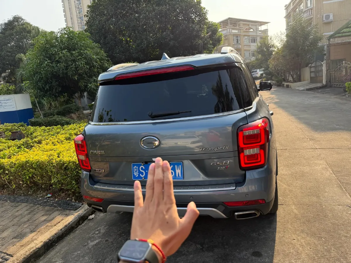 2017 GAC Trumpchi GS8 2.0T 201HP L4 6AT,autocango,china used car exporter,china ev exporter,chinese used car exporter,chinese used ev exporter