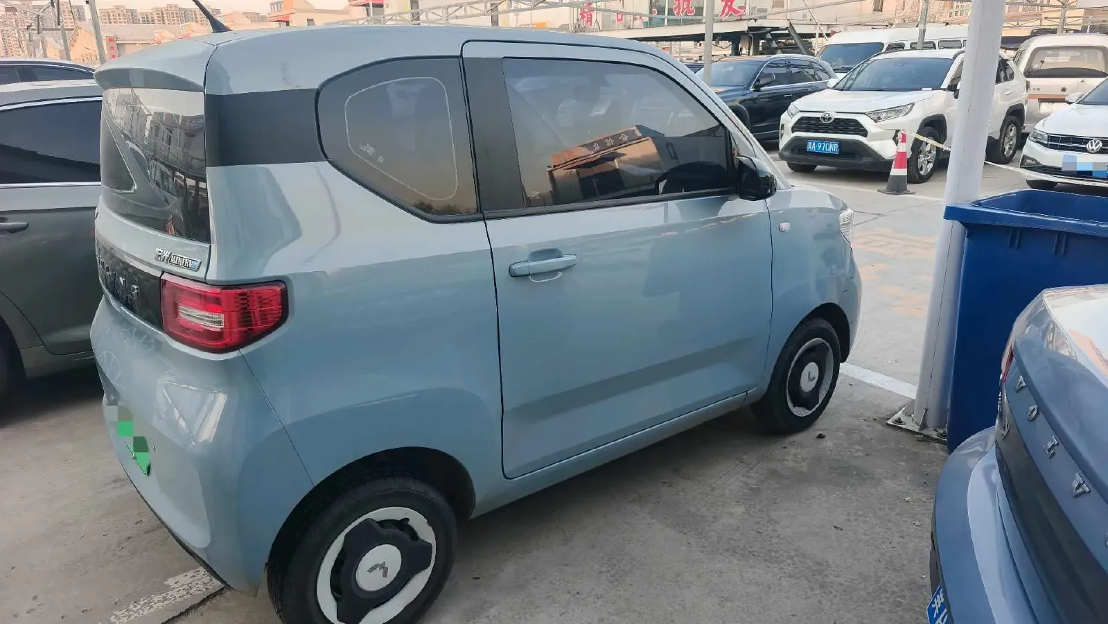 2022 WuLing HongGuang MINI EV BEV 9KWH,autocango,china used car exporter,china ev exporter,chinese used car exporter,chinese used ev exporter