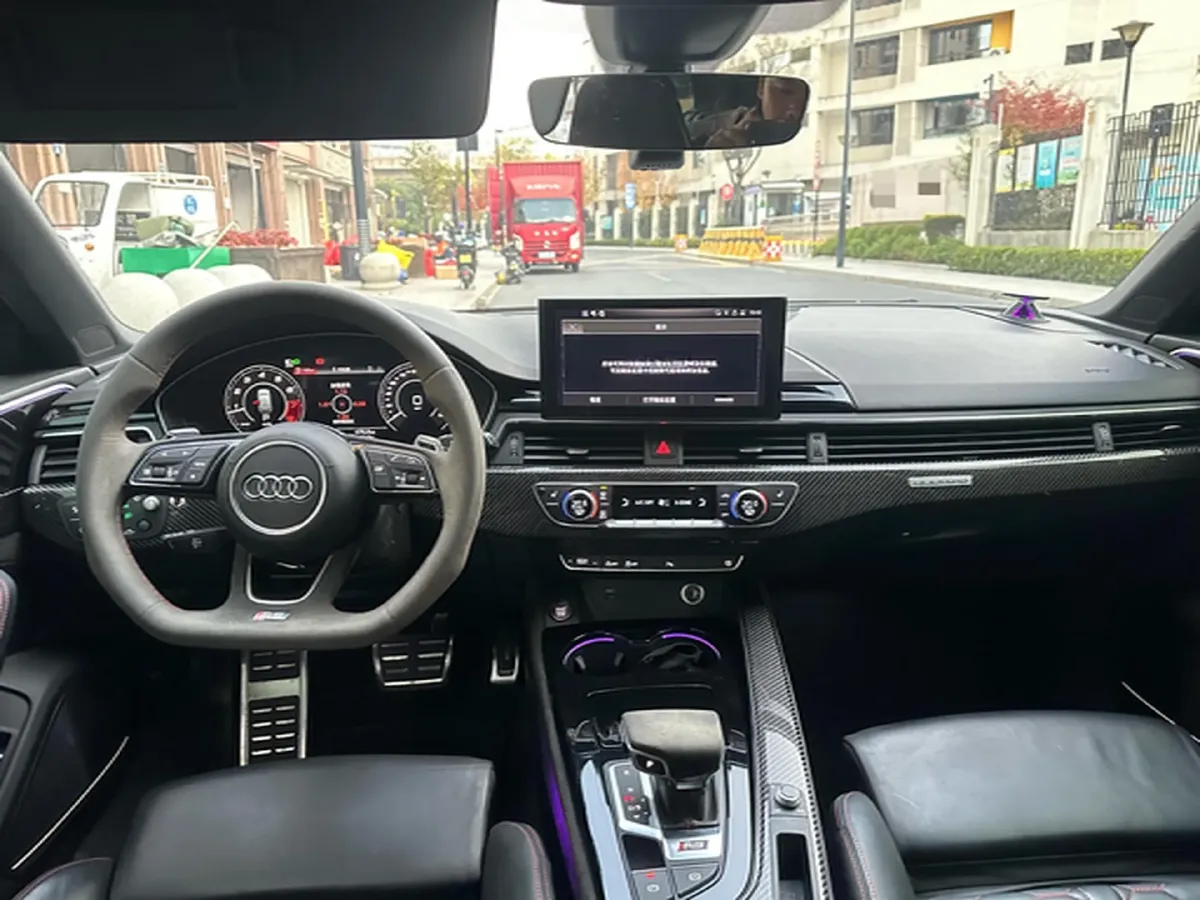 2021 Audi RS 4 2.9T 450HP V6 8AT,autocango,china used car exporter,china ev exporter,chinese used car exporter,chinese used ev exporter