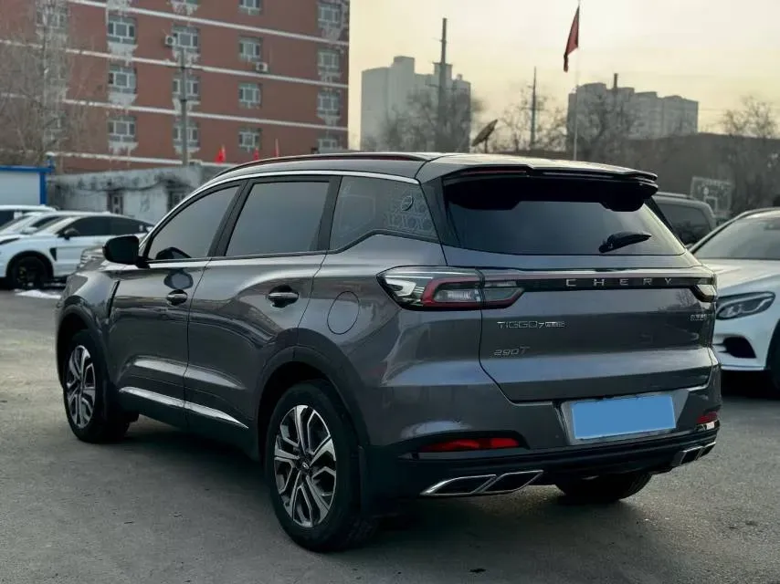 2023 Chery Tiggo 7 Plus 1.6T 197HP L4 7DCT,autocango,china used car exporter,china ev exporter,chinese used car exporter,chinese used ev exporter