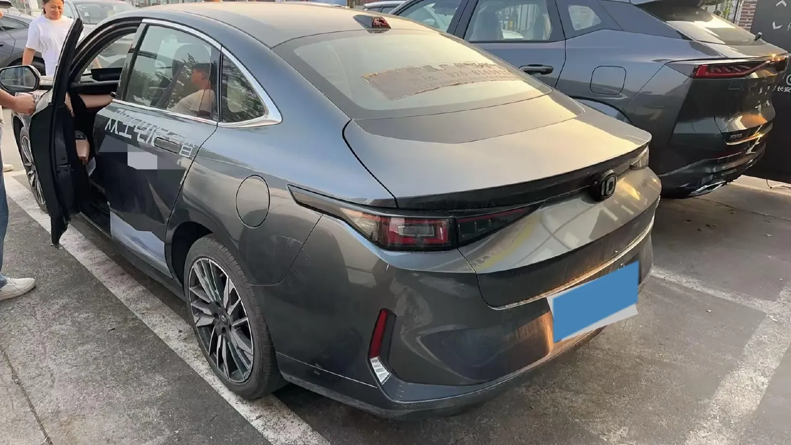 2024 ChangAn QiYuan A05 1.5L 110HP L4 E-CVT PHEV 18.99KWH,autocango,china used car exporter,china ev exporter,chinese used car exporter,chinese used ev exporter