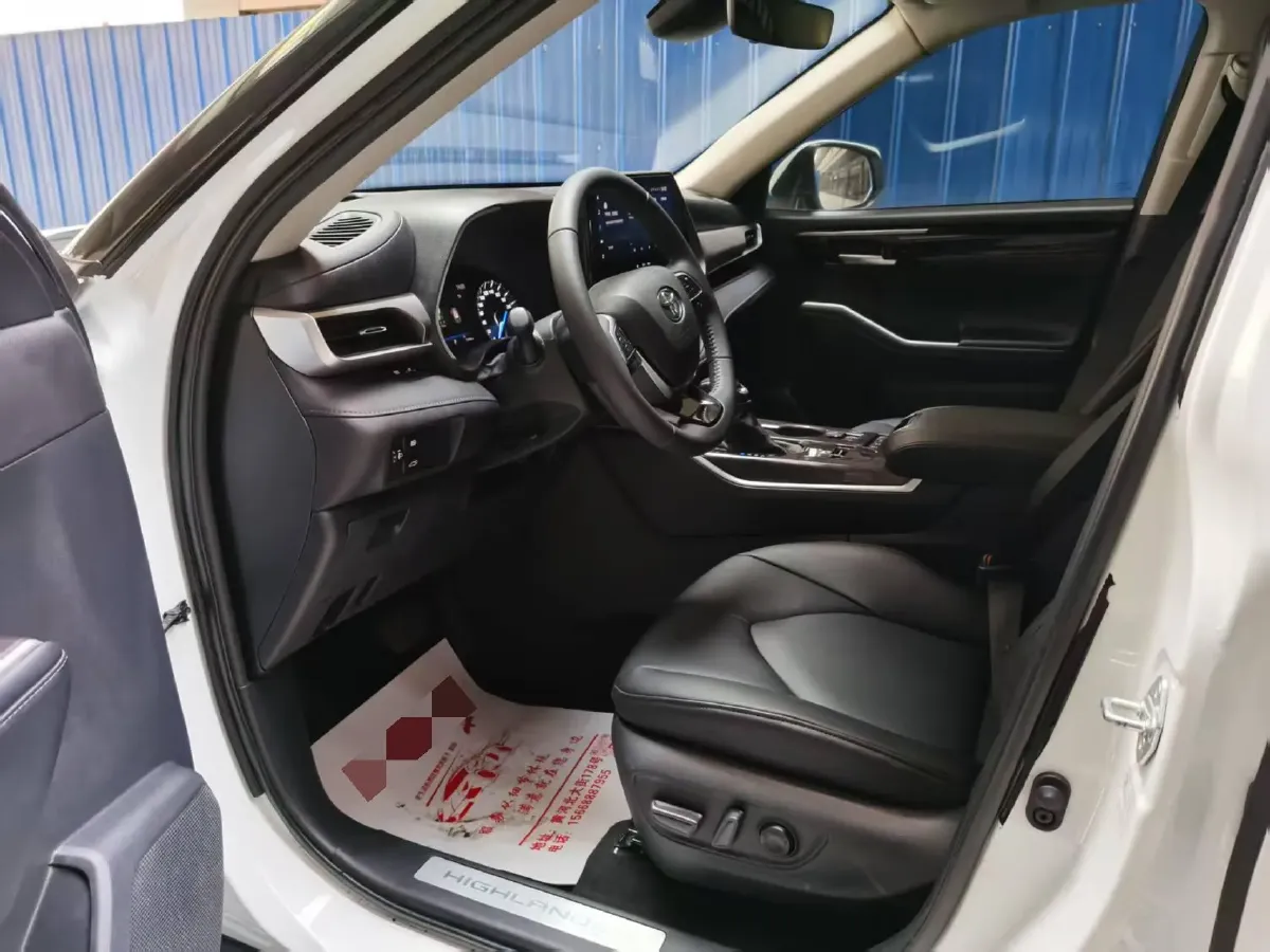 2023 Toyota Highlander 2.5L 189HP L4 E-CVT Hybrid,autocango,china used car exporter,china ev exporter,chinese used car exporter,chinese used ev exporter