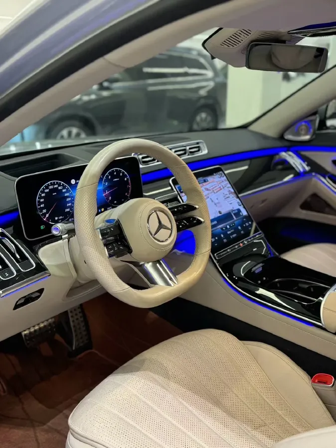 2022 Mercedes-Benz S Class 2.5T 367HP L6 9AT,autocango,china used car exporter,china ev exporter,chinese used car exporter,chinese used ev exporter