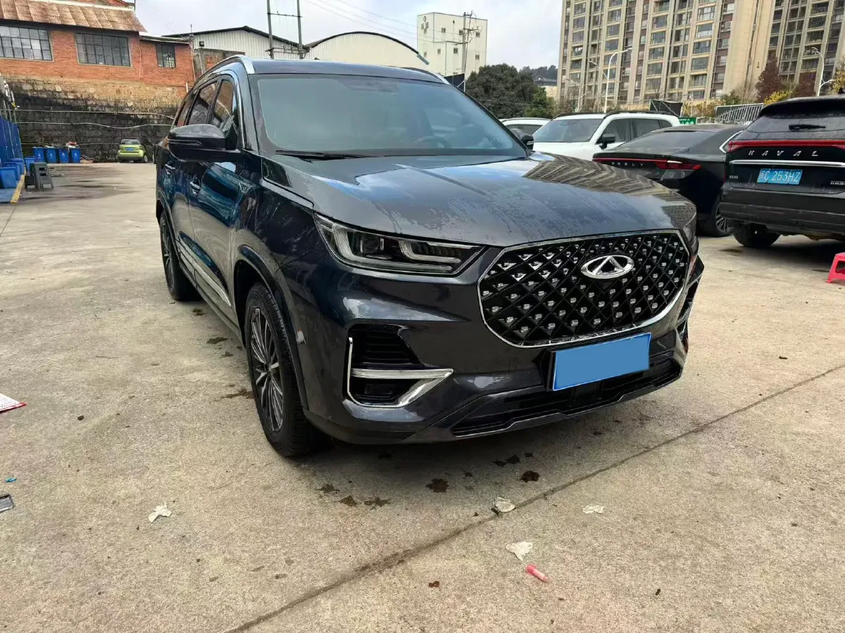 2021 Chery Tiggo 8 Plus 1.6T 197HP L4 7DCT,autocango,china used car exporter,china ev exporter,chinese used car exporter,chinese used ev exporter