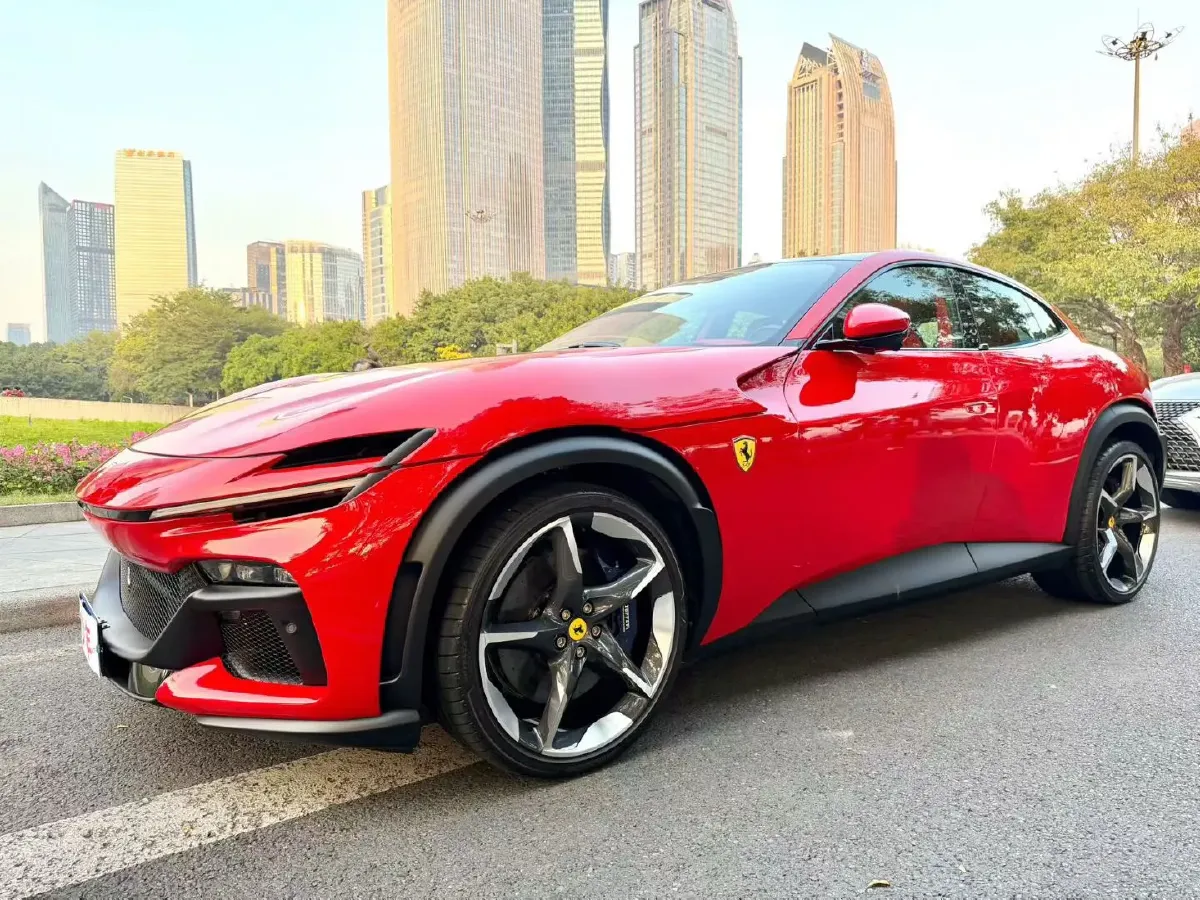 2023 Ferrari Purosangue 6.5L 725HP V12 8DCT,autocango,china used car exporter,china ev exporter,chinese used car exporter,chinese used ev exporter