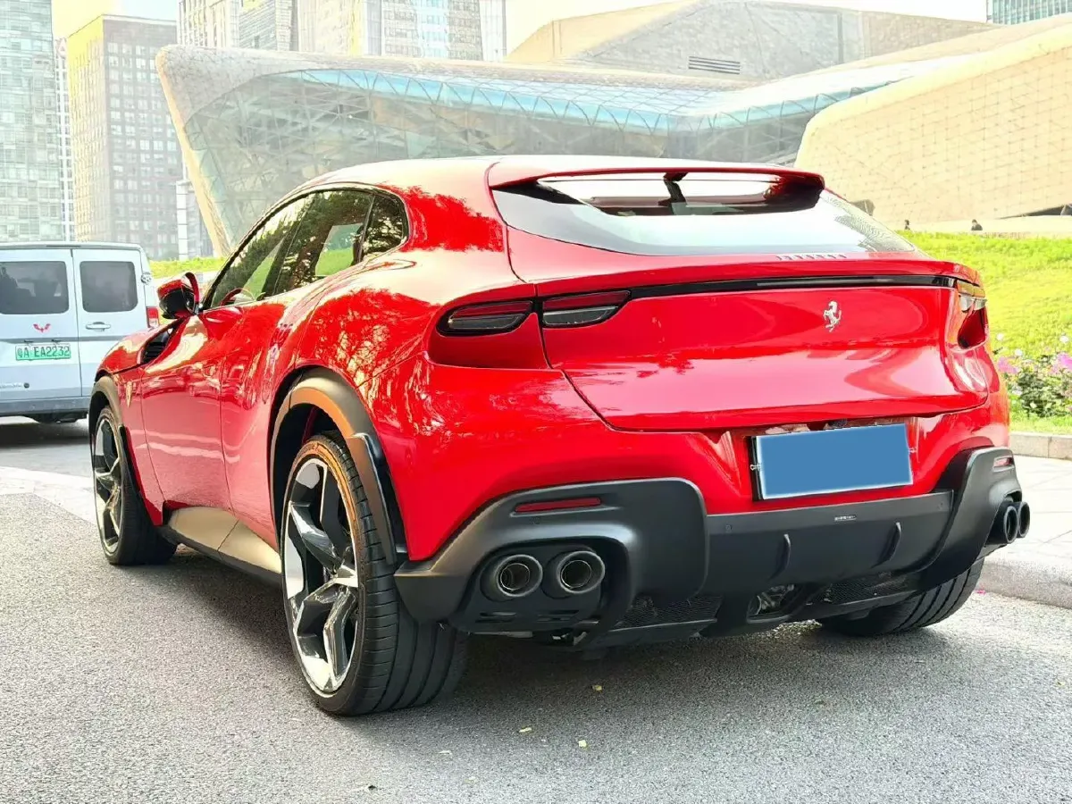 2023 Ferrari Purosangue 6.5L 725HP V12 8DCT,autocango,china used car exporter,china ev exporter,chinese used car exporter,chinese used ev exporter