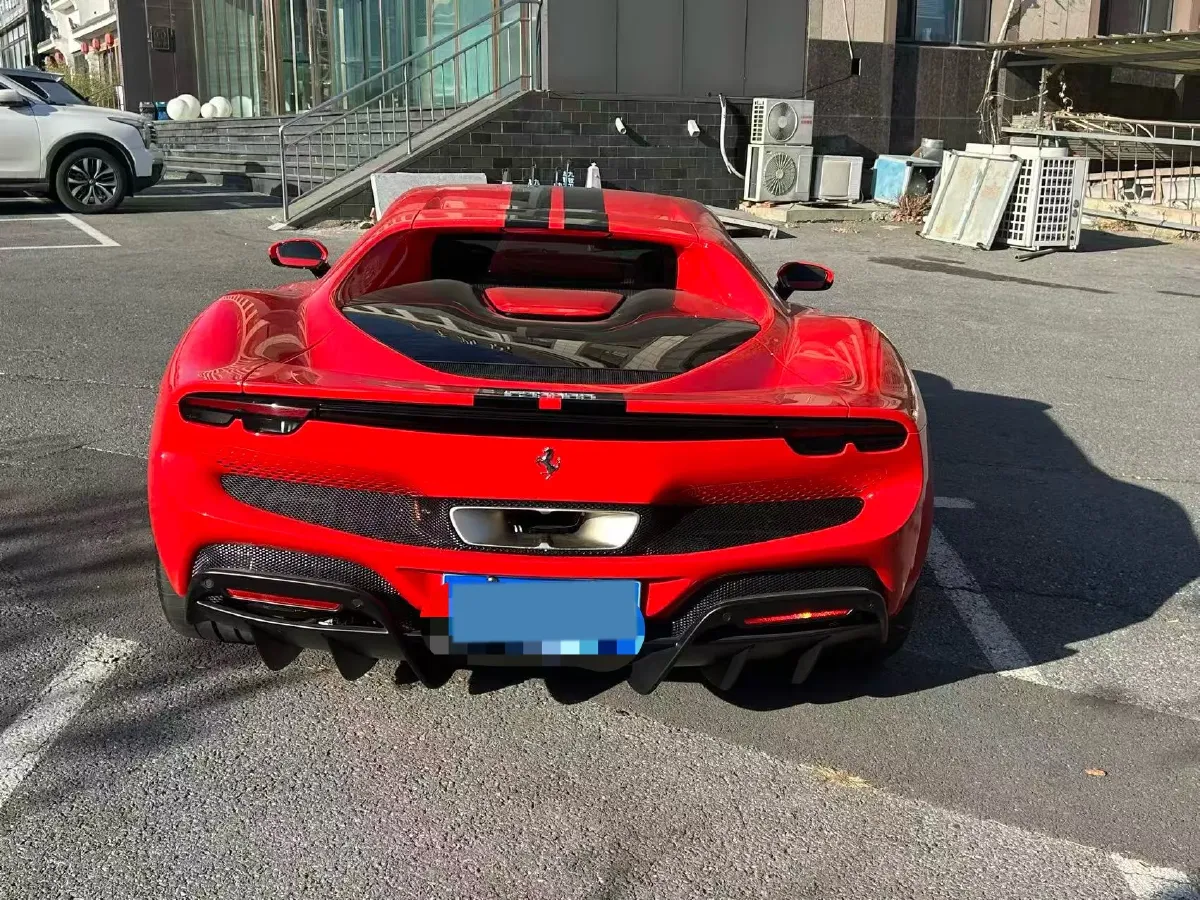 2021 Ferrari 296 3.0T 663HP V6 8DCT PHEV 7.45KWH,autocango,china used car exporter,china ev exporter,chinese used car exporter,chinese used ev exporter