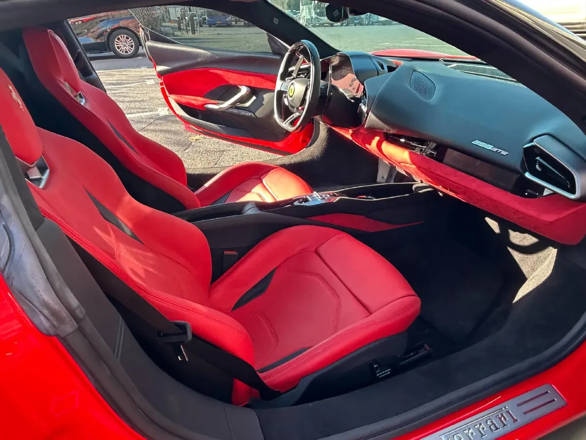 2021 Ferrari 296 3.0T 663HP V6 8DCT PHEV 7.45KWH,autocango,china used car exporter,china ev exporter,chinese used car exporter,chinese used ev exporter