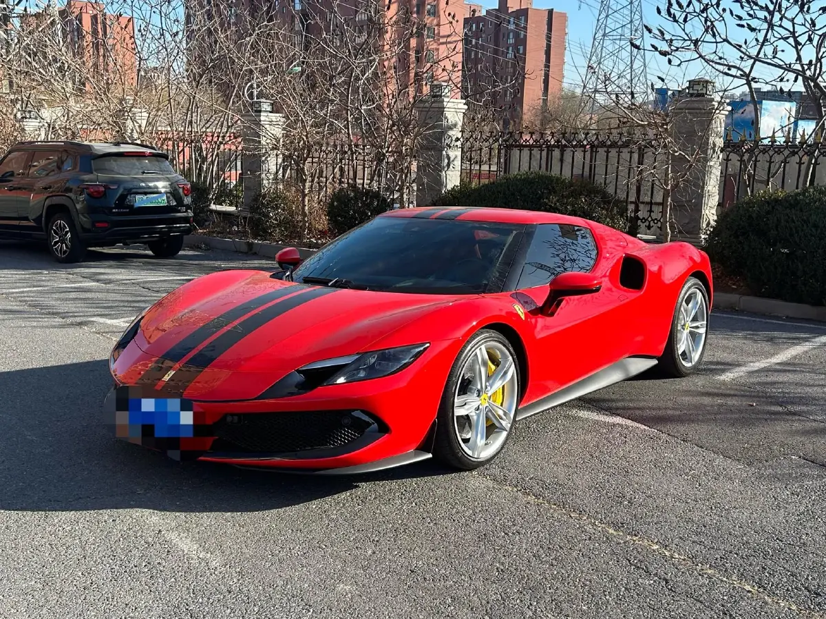 2021 Ferrari 296 3.0T 663HP V6 8DCT PHEV 7.45KWH