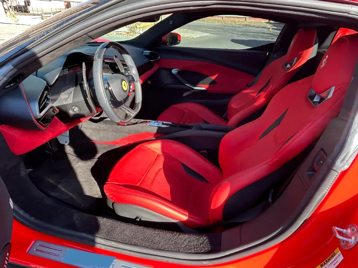 2021 Ferrari 296 3.0T 663HP V6 8DCT PHEV 7.45KWH,autocango,china used car exporter,china ev exporter,chinese used car exporter,chinese used ev exporter