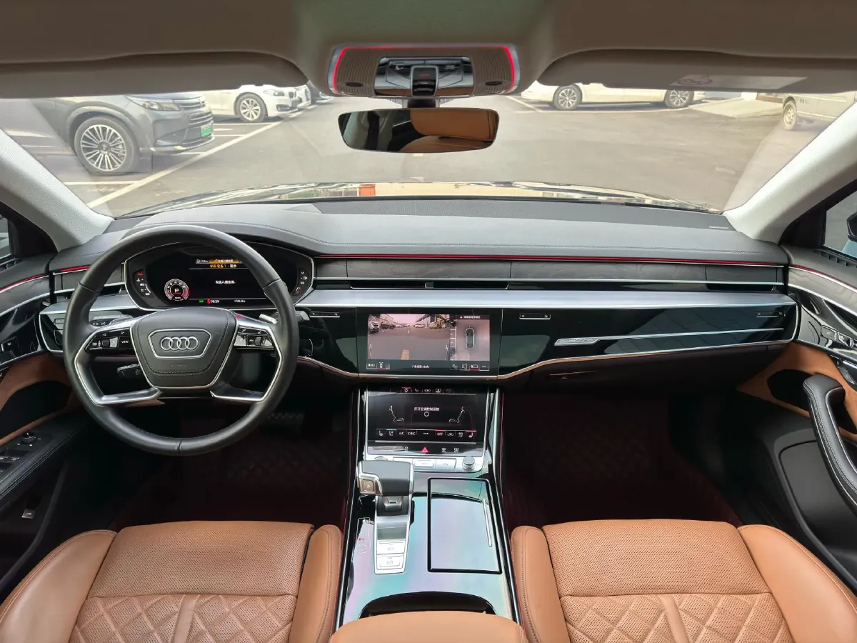 2024 Audi A8 3.0T 286HP V6 8AT,autocango,china used car exporter,china ev exporter,chinese used car exporter,chinese used ev exporter
