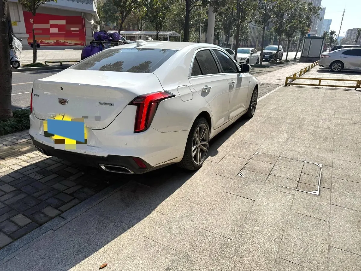 2021 Cadillac CT4 2.0T 237HP L4 8AT,autocango,china used car exporter,china ev exporter,chinese used car exporter,chinese used ev exporter