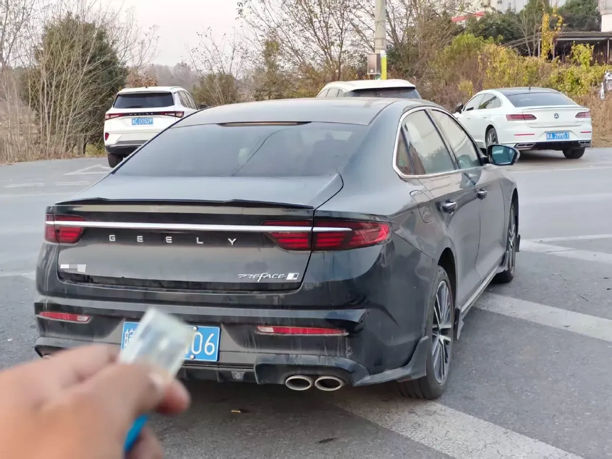 2023 Geely Preface 2.0T 190HP L4 7DCT,autocango,china used car exporter,china ev exporter,chinese used car exporter,chinese used ev exporter