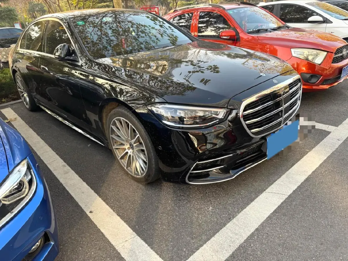 2022 Mercedes-Benz S Class 2.5T 367HP L6 9AT,autocango,china used car exporter,china ev exporter,chinese used car exporter,chinese used ev exporter