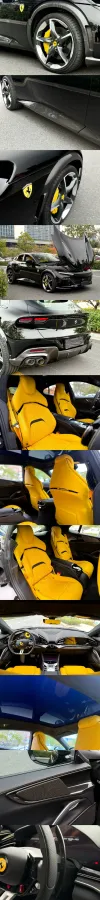 2023 Ferrari Purosangue 6.5L 725HP V12 8DCT,autocango,china used car exporter,china ev exporter,chinese used car exporter,chinese used ev exporter