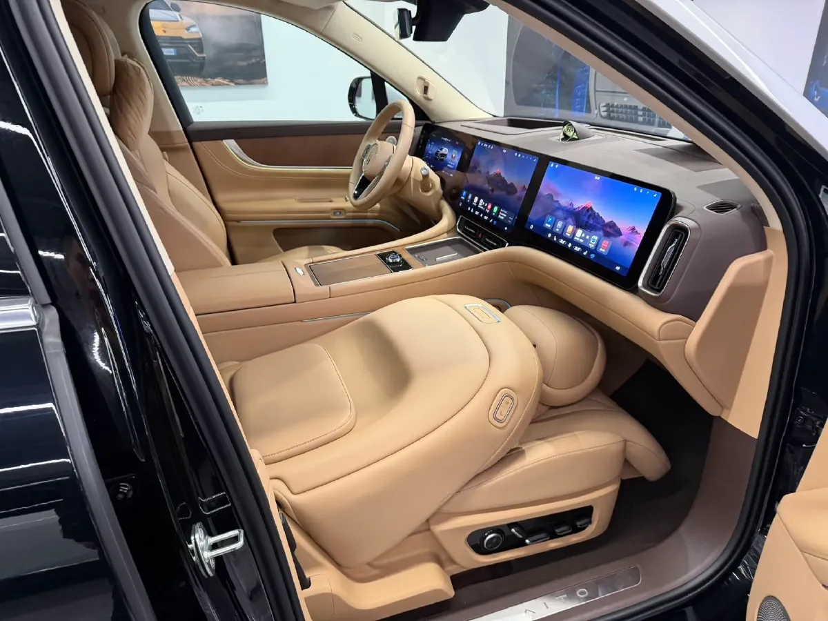 2024 AITO AITO M9 1.5T 152HP L4 REEV 42KWH,autocango,china used car exporter,china ev exporter,chinese used car exporter,chinese used ev exporter