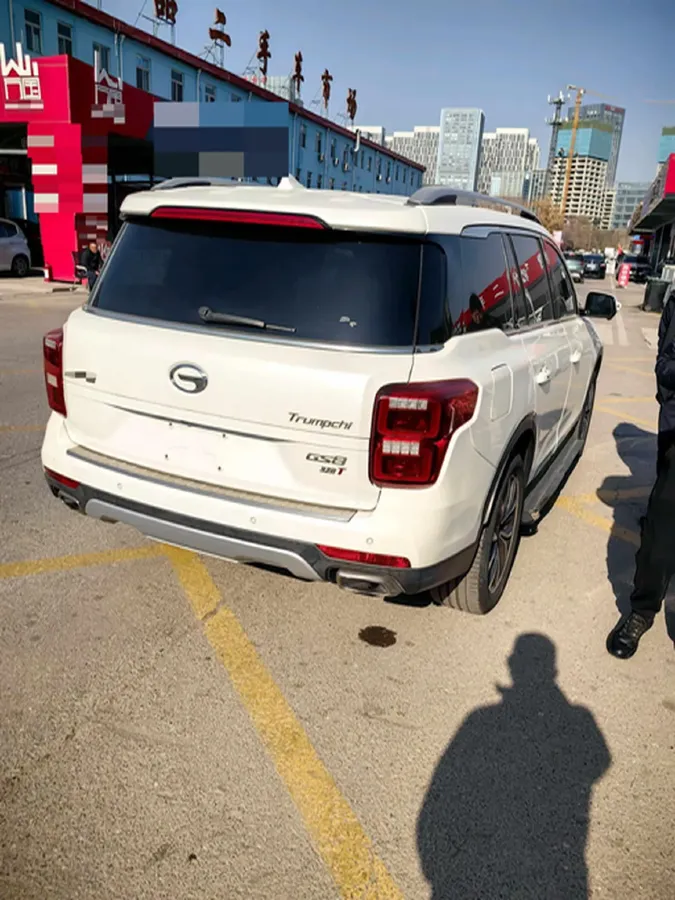 2017 GAC Trumpchi GS8 2.0T 201HP L4 6AT,autocango,china used car exporter,china ev exporter,chinese used car exporter,chinese used ev exporter