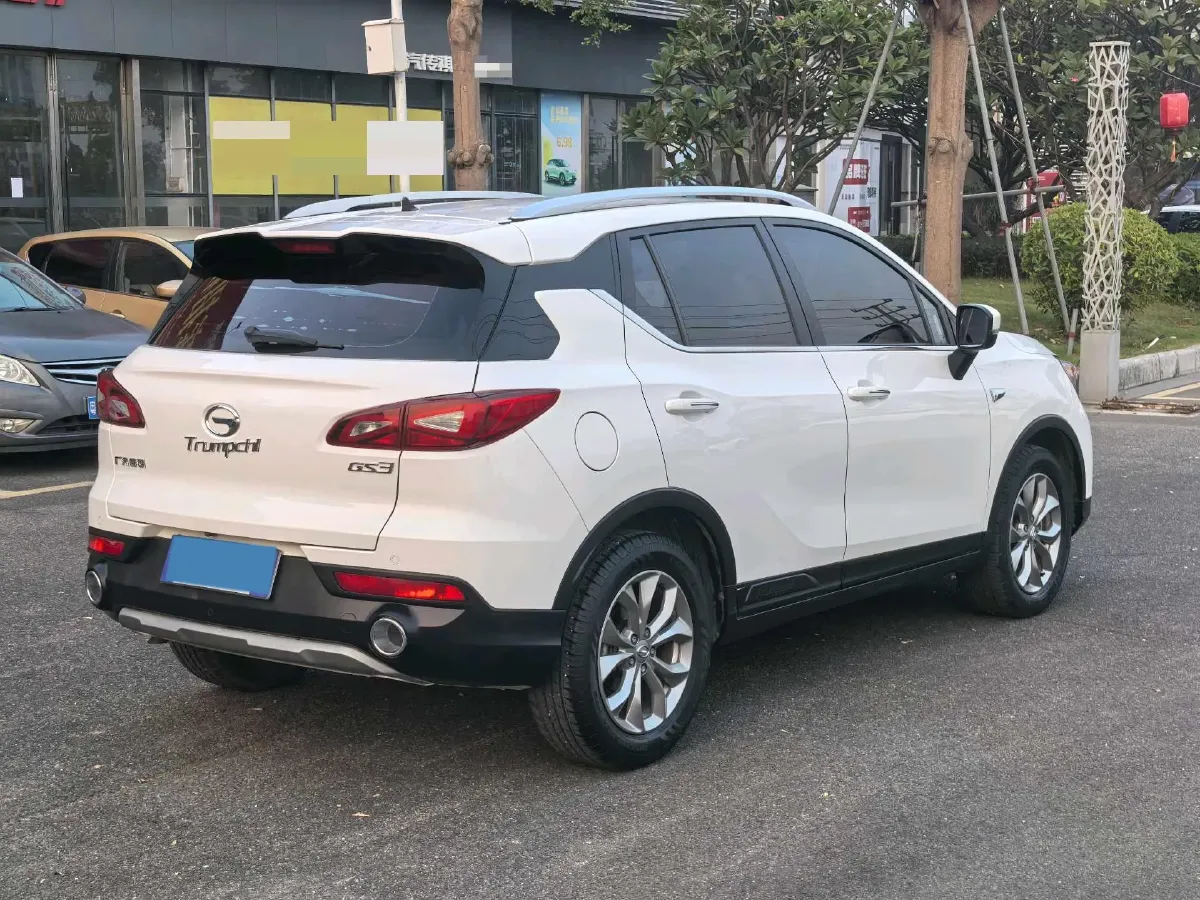 2017 GAC Trumpchi GS3 1.5L 114HP L4 6AT,autocango,china used car exporter,china ev exporter,chinese used car exporter,chinese used ev exporter