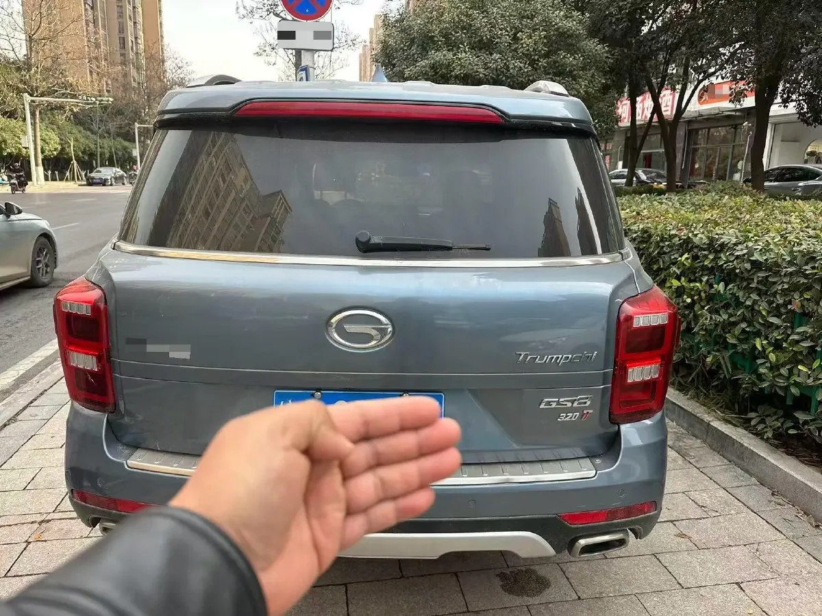 2017 GAC Trumpchi GS8 2.0T 201HP L4 6AT,autocango,china used car exporter,china ev exporter,chinese used car exporter,chinese used ev exporter