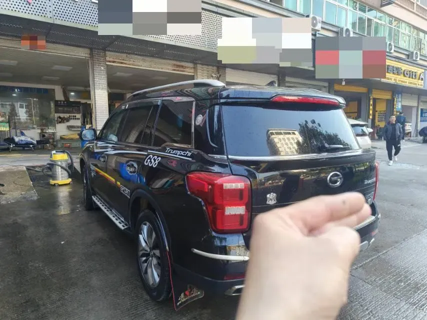 2017 GAC Trumpchi GS8 2.0T 201HP L4 6AT,autocango,china used car exporter,china ev exporter,chinese used car exporter,chinese used ev exporter