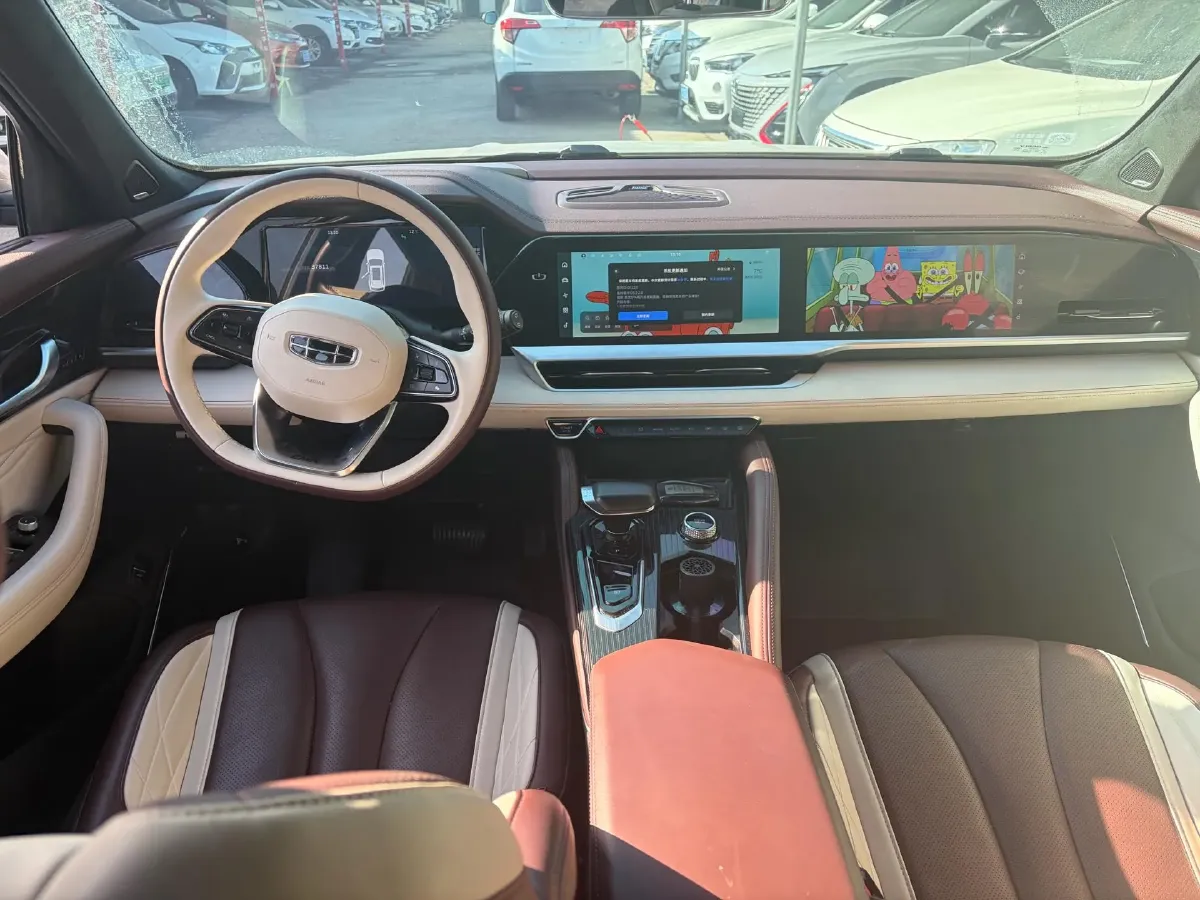 2021 Geely Monjaro 2.0T 218HP L4 7DCT,autocango,china used car exporter,china ev exporter,chinese used car exporter,chinese used ev exporter