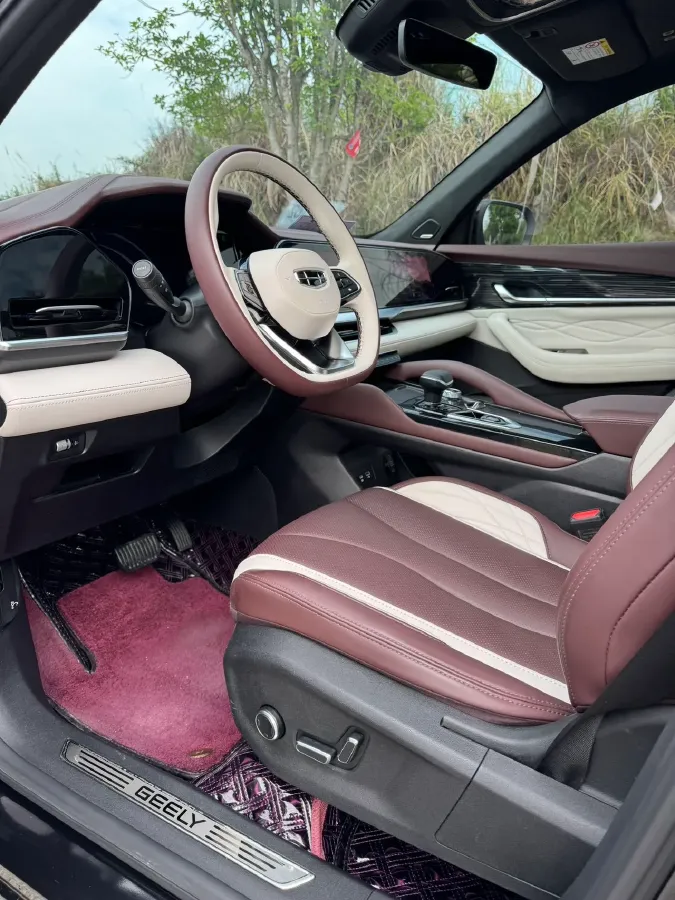 2021 Geely Monjaro 2.0T 218HP L4 7DCT,autocango,china used car exporter,china ev exporter,chinese used car exporter,chinese used ev exporter