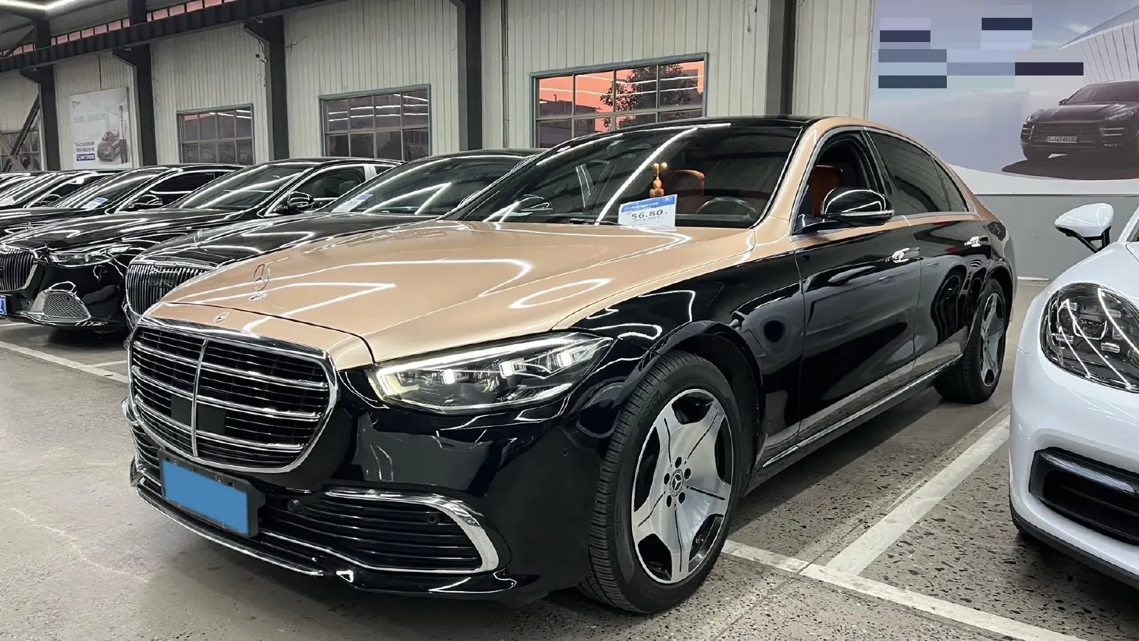 2022 Mercedes-Benz S Class 2.5T 313HP L6 9AT,autocango,china used car exporter,china ev exporter,chinese used car exporter,chinese used ev exporter