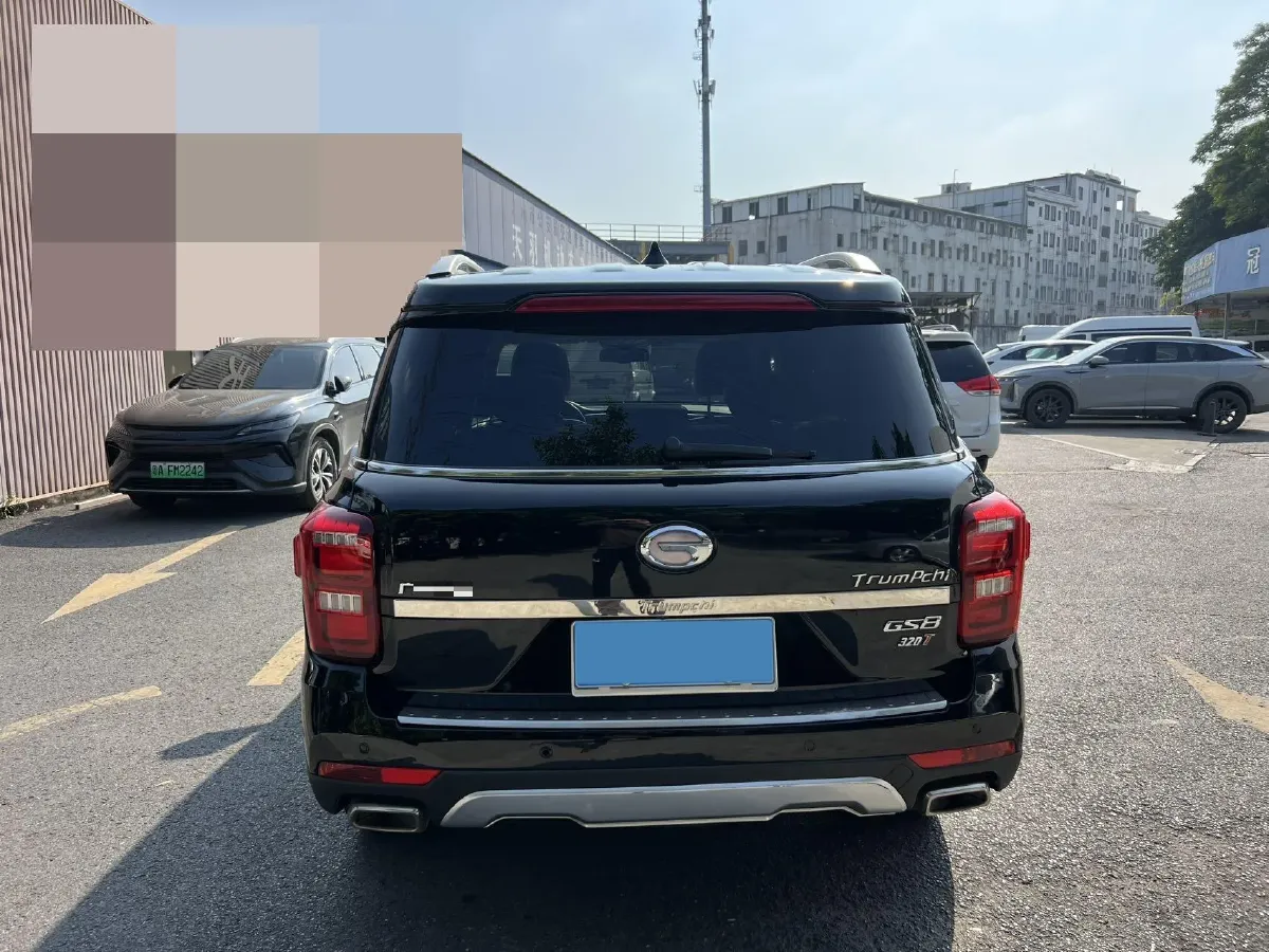 2017 GAC Trumpchi GS8 2.0T 201HP L4 6AT,autocango,china used car exporter,china ev exporter,chinese used car exporter,chinese used ev exporter