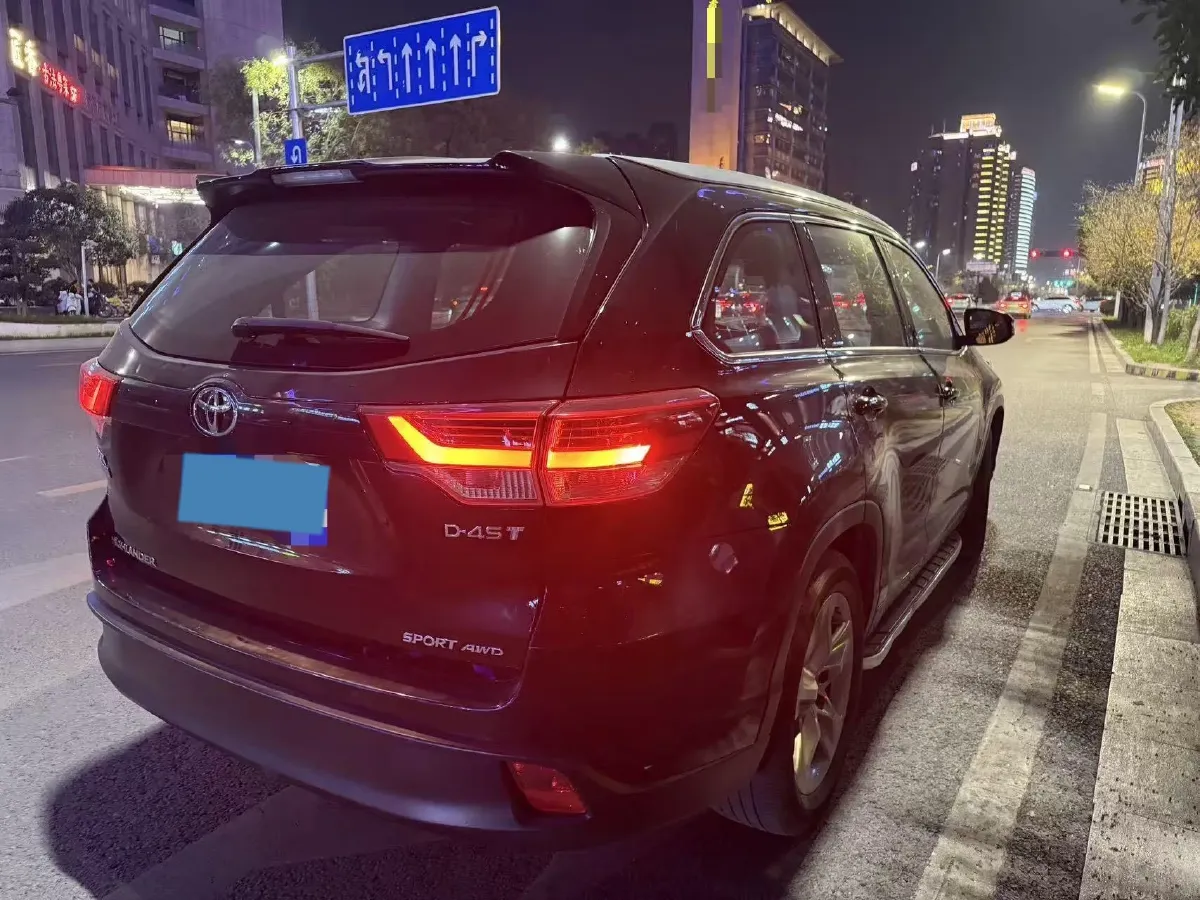 2018 Toyota Highlander 2.0T 220HP L4 6AT,autocango,china used car exporter,china ev exporter,chinese used car exporter,chinese used ev exporter