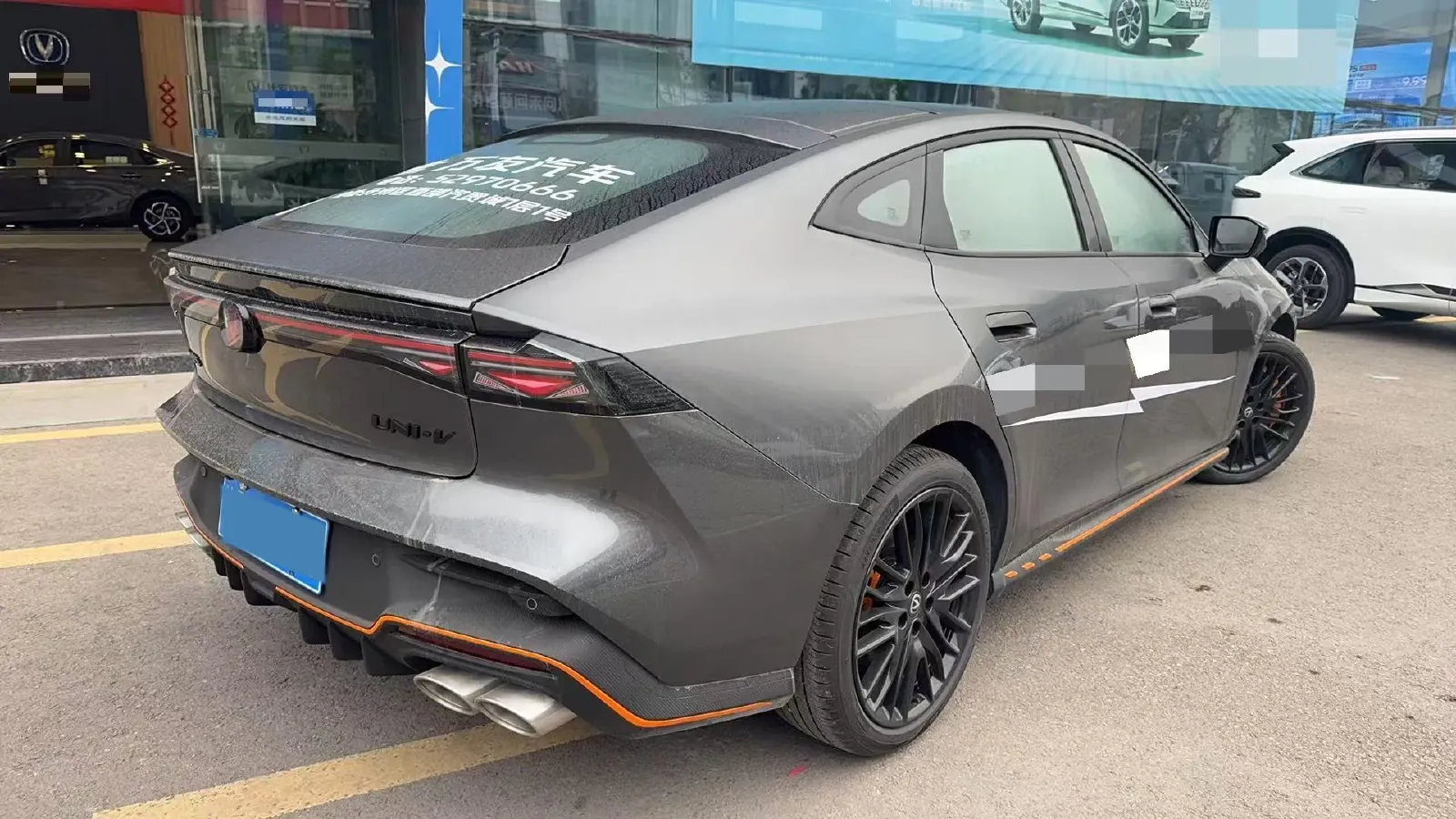 2025 ChangAn UNI-V 2.0T 245HP L4 8AT,autocango,china used car exporter,china ev exporter,chinese used car exporter,chinese used ev exporter