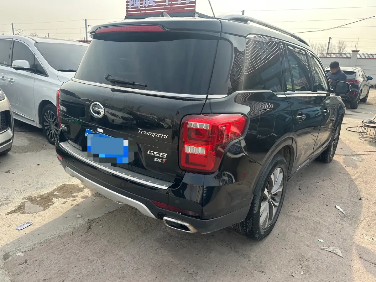 2017 GAC Trumpchi GS8 2.0T 201HP L4 6AT,autocango,china used car exporter,china ev exporter,chinese used car exporter,chinese used ev exporter