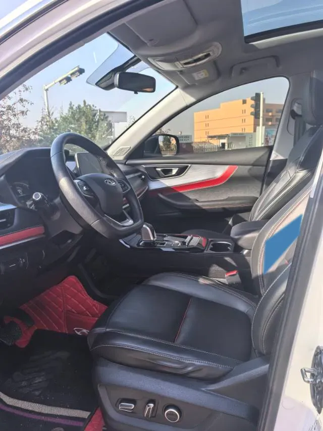 2022 Chery Tiggo 7 1.5T 156HP L4 CVT,autocango,china used car exporter,china ev exporter,chinese used car exporter,chinese used ev exporter