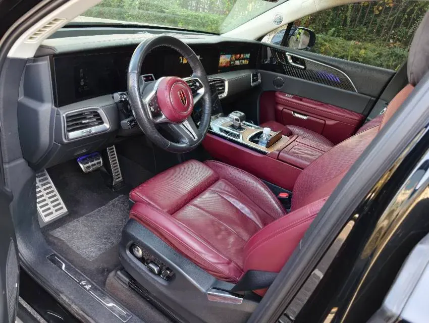 2022 HongQi E-HS9 BEV 120KWH,autocango,china used car exporter,china ev exporter,chinese used car exporter,chinese used ev exporter